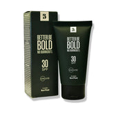 BETTER BE BOLD SPF 30 matting sun fluid for baldness and face. Sun protection with UVA and UVB filters. Waterproof, absorbs quickly. Coral friendly and fragrance-free. Made in Germany